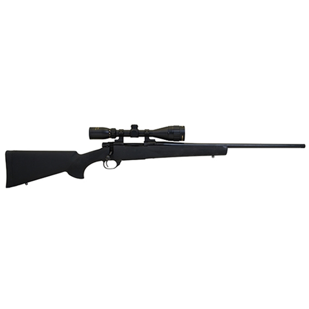 Picture of  Howa Hgp2250b M1500 Gamepro Gen2 22-250 5+1 22" Barrel, Blued Barrel/Rec, Black Hogue Stock, Includes Nikko Stirling Gamepro 3.5-10X44mm Scope