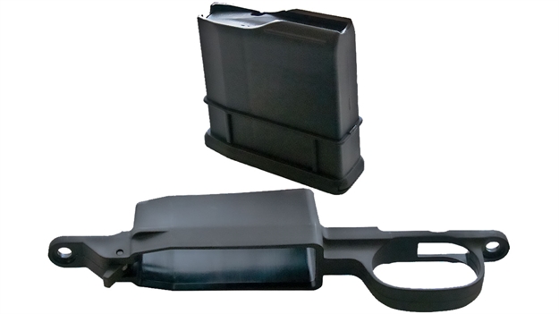 Picture of  Howa Atik5r308rem Detachable Mag Drop IN Kit Black Polymer 5Rd 308 Win/7Mm-08 Rem/243 Win For Remington 700 Bdl