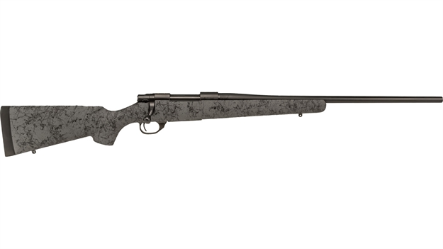 Picture of  Howa Hhs62501 M1500 HS Precision 6.5 Creedmoor 5+1 22" Barrel, Black Steel Receiver, Gray W/Black Webbing HS Precision Synthetic Stock