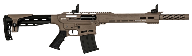 Picture of Citadel Cboss2512fde Boss25  12 Gauge Semi-Auto 3" 5+1 18.75" Black Steel Threaded Barrel, Flat Dark Earth Picatinny Rail Aluminum Receiver, Picatinny Handguards, Black Adj Cheek Riser Synthetic Stock CBOSS2512-FDE 682146831986