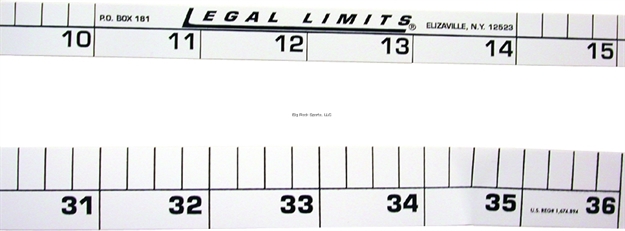 Picture of Legal Limits Rod Rulers Combo Pack Adhesive 24"&36" For Rod & Boat