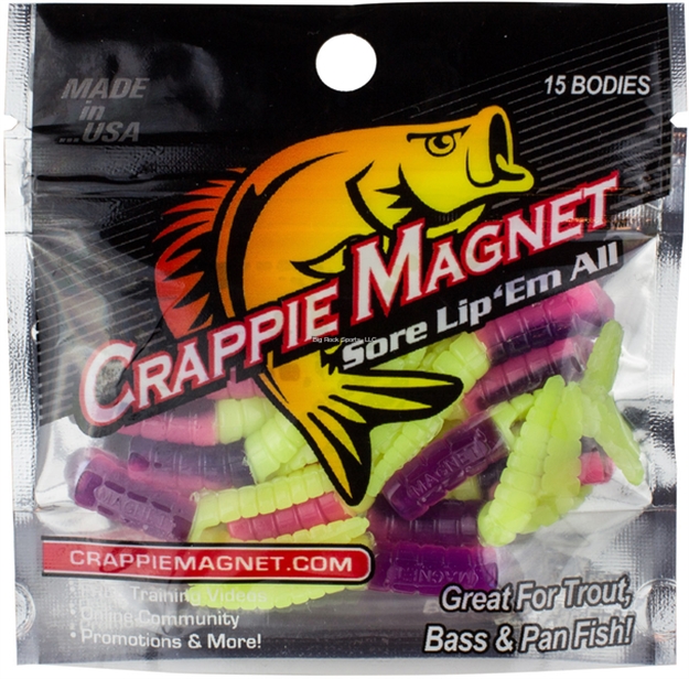 Picture of Leland Lures Crappie Magnet 15Pc Body, Glow Pop