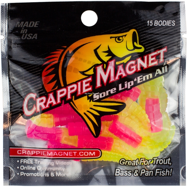 Picture of Leland Lures Crappie Magnet 15Pc Body, Pink And Chartreuse