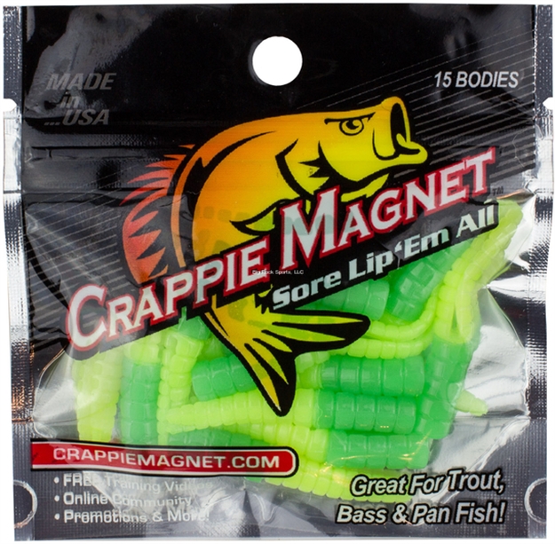 Picture of Leland Lures Crappie Magnet 15Pc Body, Wizzard Glow