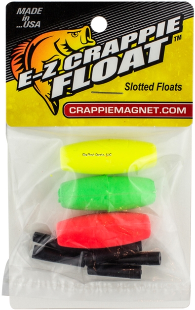 Picture of Leland Lures Crappie Magnet EZ Crappie Float, 1.50 In, Green, Red, Yellow