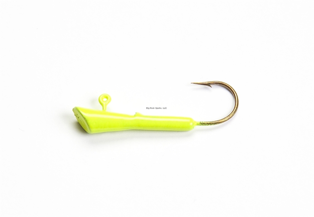 Picture of Leland Lures Crappie Magnet Replacement Head, 1/16 Oz, Chartreuse, 5/Pack