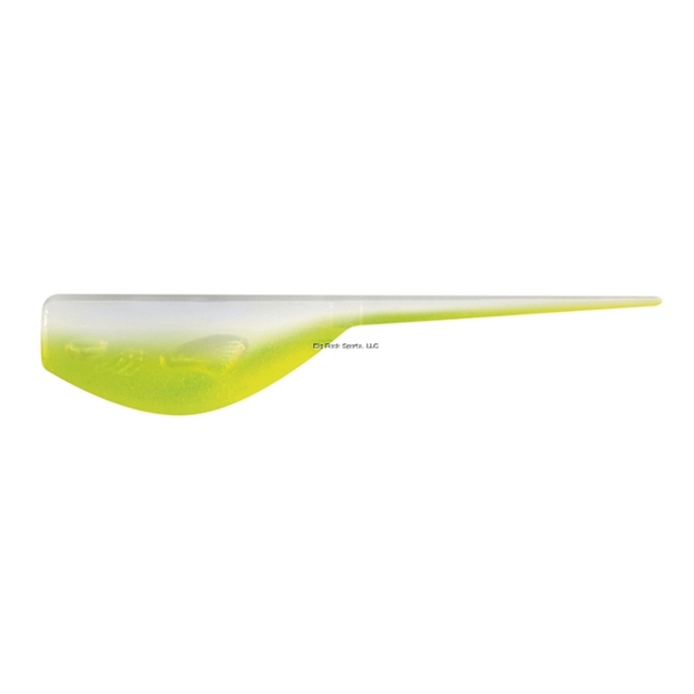 Picture of Leland Lures Slab Magnet 8Pc Pack, White And Chartreuse