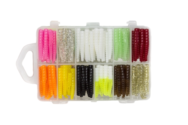 Picture of Leland Lures Trout Magnet 152Pc Kit, 120 Bodies, 30 Hooks