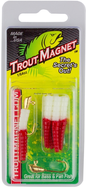 Picture of Leland Lures Trout Magnet 9 Pc. Pack, 1/64 Oz, Firetiger, 7 Bodies And 2-1/64 OZ Size 8 Jigheads