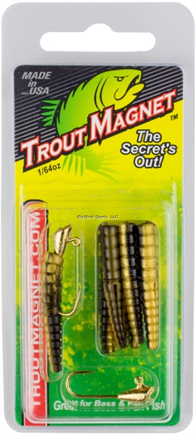 Picture of Leland Lures Trout Manetg 9Pc. Pack, 1/64Oz, Bison