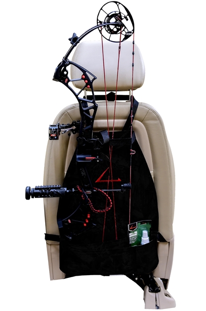 Picture of  Lethal 9553B671 Back Seat Bow Sling Adjustable Water Resistant Straps Large Accessory Pocket Black 732109407861