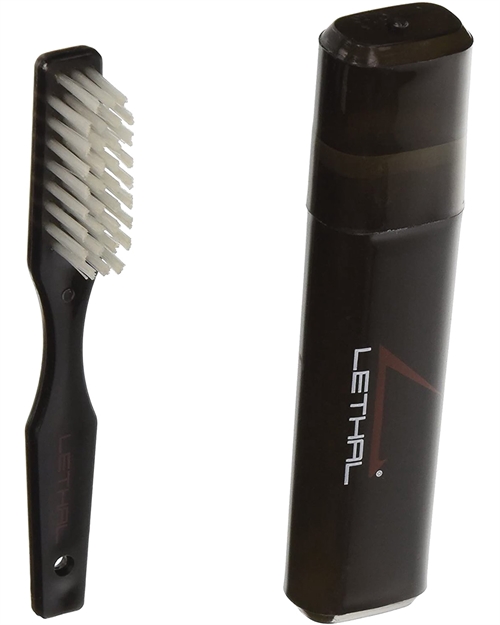 Picture of  Lethal 9584671 Prepasted Field Toothbrush Black 4.0" Long Includes Carry Case