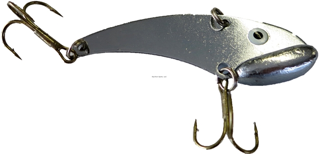 Picture of Lethal Weapon Lethal Blade, Vibrating Blade Lure, Sinking, 3/16Oz, 1.75", #10 Hooks, Chrome