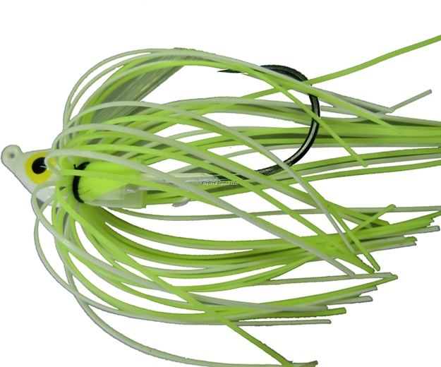 Picture of Lethal Weapon Lethal Weapon Ii, Swimming Jig, Hand-Tied, Hand Painted, Weedless, 1/4Oz, 5/0 Owner Hook Light Wire,Prl And Cht