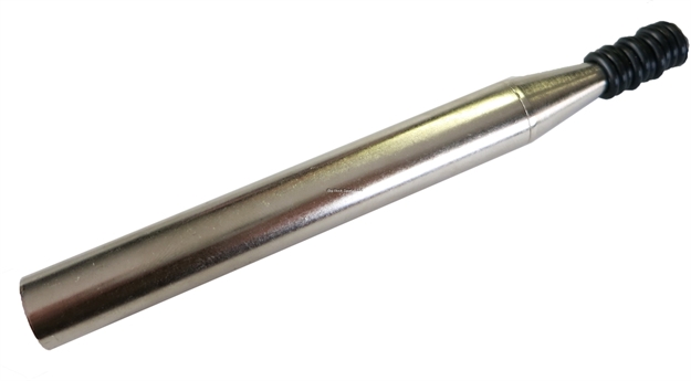 Picture of Lethal Weapon Nickel Plated Wacky Worm Tool With 10 Black O-Rings