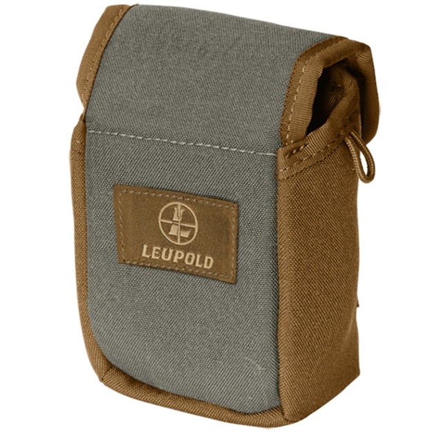 Picture of  Leupold 182415 Pro Guide Rangefinder Pouch Gray/Tan Polyester/Spandex