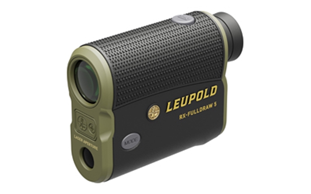 Picture of  Leupold 182444 RX Fulldraw 5 6X 22Mm 1200 Yds Max Distance Red Oled Display Black/Green Features Flightpath Technology 030317032340