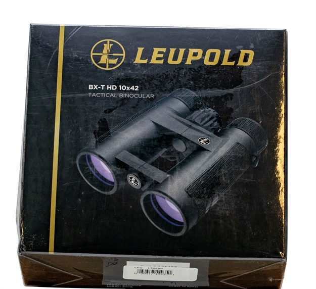 Picture of Leupold Bx-T HD Binoculars 10X42mm Tactical  Black Mil-L 176289 030317020873