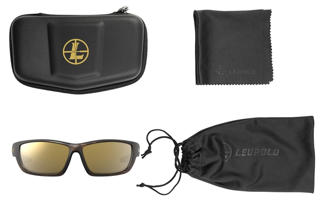 Picture of  Leupold 181281 Performance Wear Cheyenne Bronze Mirror Lens Polycarbonate Matte Tortoise Frame