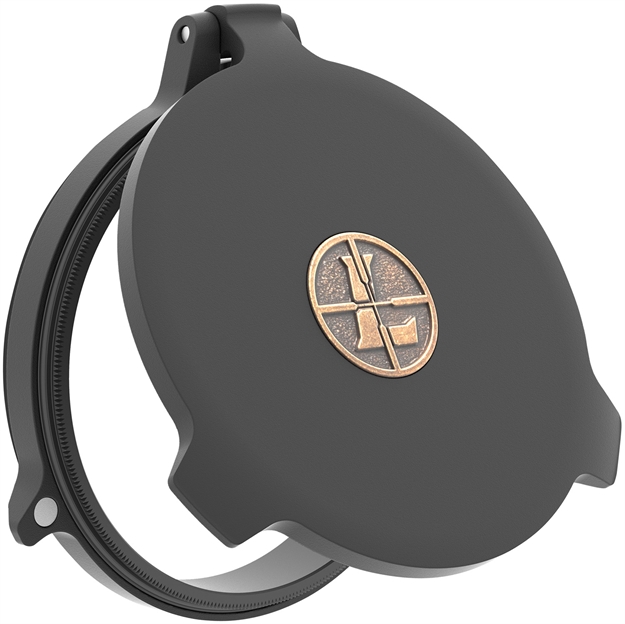 Picture of  Leupold 119737 Alumina Scope Cover Matte Black Aluminum 56Mm Obj. Screw ON
