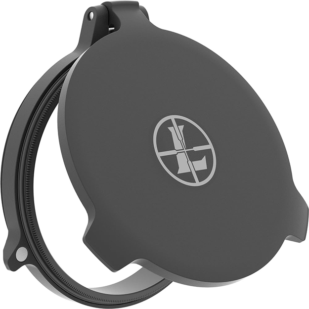 Picture of  Leupold 59055 Alumina Scope Cover Matte Black Aluminum Standard Eyepieces Obj. Screw ON