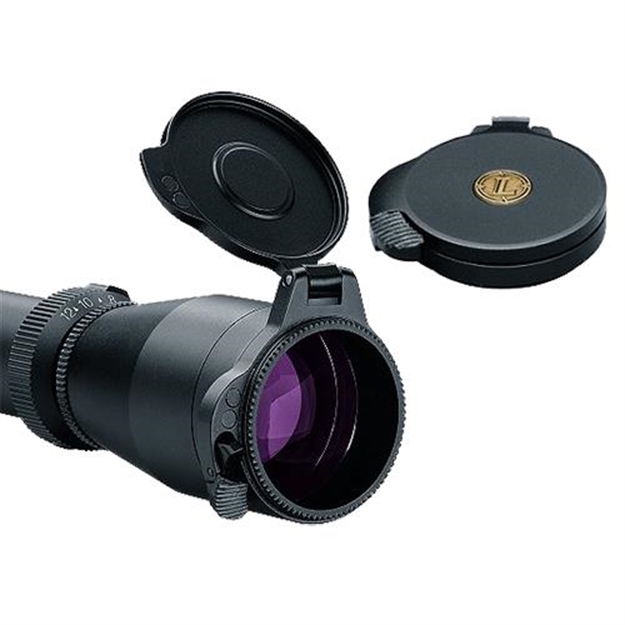 Picture of  Leupold 62990 Alumina Cover Kit Matte Black Aluminum 40Mm Obj. Size Standard Eyepiece Slip ON 030317629908