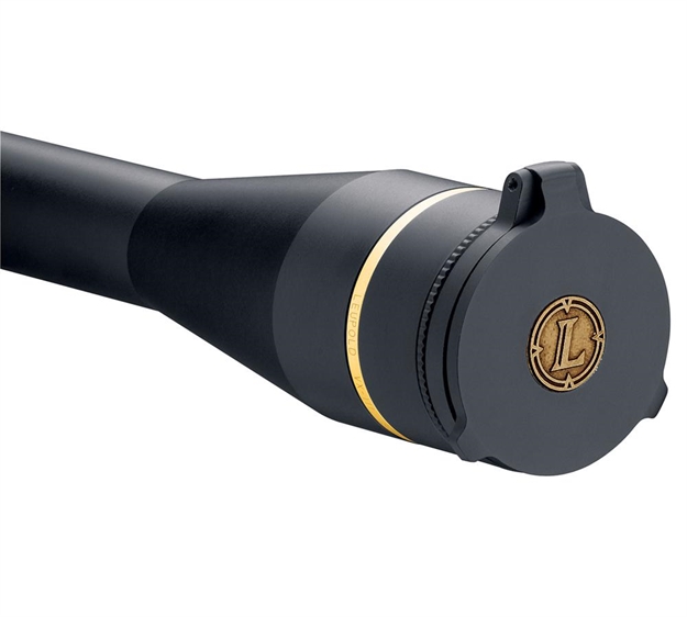 Picture of  Leupold 59035 Alumina Scope Cover Matte Black Aluminum 32-33Mm Obj. Screw ON 030317590352