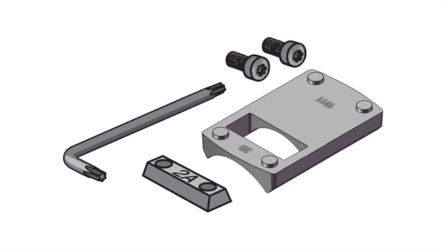 Picture of  Leupold 170904 Deltapoint Pro Base For 1911 Dovetail Style Blk Matte Finish 030317011154