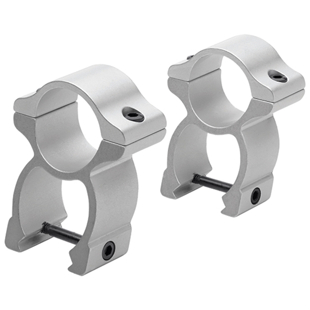 Picture of Leupold Rifleman Scope Rings, 1" Detachable See-Thru High Rings Silver 57400