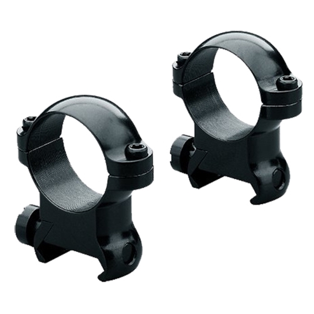 Picture of Leupold Cross Slot Medium Ringmounts-Gloss Black