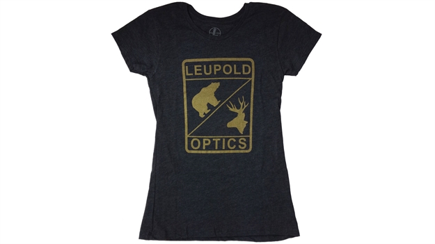 Picture of  Leupold 170560 Women's L Optics Graphite Cotton/Polyester Short Sleeve Large