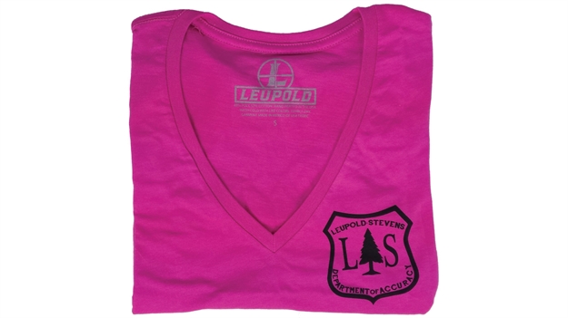 Picture of Leupold SS L&S V-Neck Tee W Neon