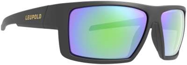 Picture of Leupold Switchback Performance Eyewear Matte Black, Emerald Mirror 179093 030317025779
