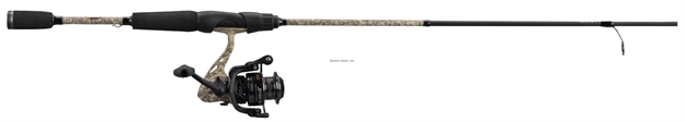 Picture of Lew's American Hero Camo Speed Spinning Combo, 6.2:1, 90/6 Mono, 5'6" Ul, Fast Tip