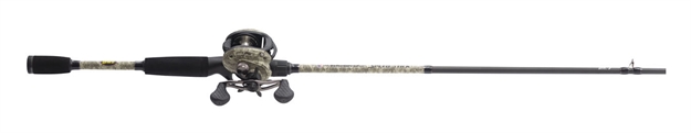 Picture of Lew's American Hero Camo Speed Spool Baitcast Combo, 6'10" Med/Hvy Im7, RH