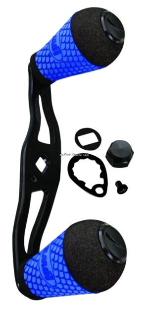 Picture of Lew's Custom Speed Handle Kit, Aluminum,Complete W/ Std. Round Winn Grips, Blue