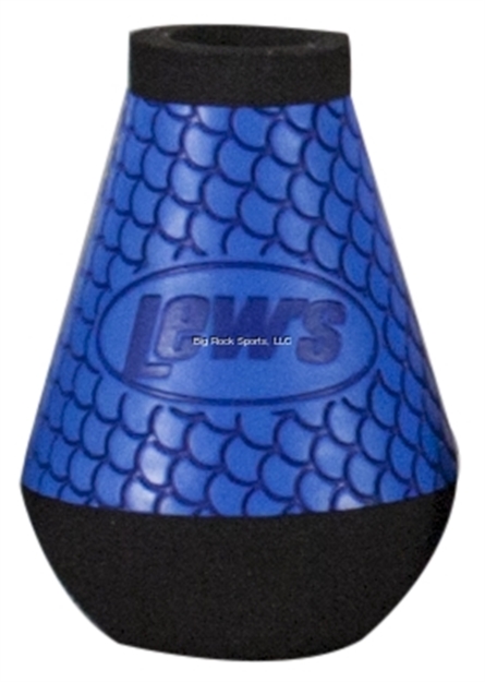Picture of Lew's Custom Speed Handle Knob, Oversize Round Winn Grip, Blue, One Per Pack
