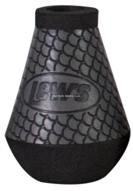 Picture of Lew's Custom Speed Handle Knob, Oversize Round Winn Grip, Charcoal, One Per Pack
