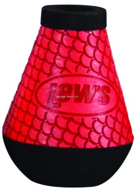 Picture of Lew's Custom Speed Handle Knob, Oversize Round Winn Grip, Red, One Per Pack