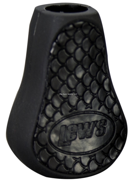 Picture of Lew's Custom Speed Handle Knob, Paddle Winn Grip, Black, One Per Pack