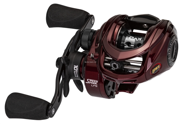 Picture of Lew's Kvd 7.5:1 LH Baitcast Reel, 9+1 Bb, 120 Yd/12# Mono, 120 Yd/50# Braid