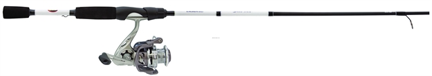 Picture of Lew's Laser Lsg Speed Spin Spinning Combo, 200 Sz. 8 Brg. Reel, 6' 2 Pc. Med. Im6 Rod
