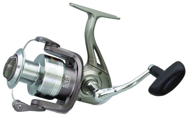Picture of Lew's Laser XL 50-80 Speed Spin Spinning Reel, Rev Handle, Front Drag, 1 BB Drive, 5.1:1 Ratio, 285/15, 13.1 OZ
