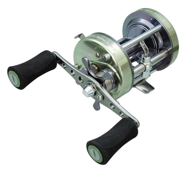 Picture of Lew's Laser XL Round Casting Reel, Rh, 3 BB + 1 Rb, 4.2:1 Ratio, 330/20, 11.7 Oz,
