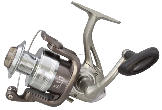 Picture of Lew's Laser XL Speed Spin Spinning Reel, 5.1:1, 8.4Oz, 150/6, (Clam)