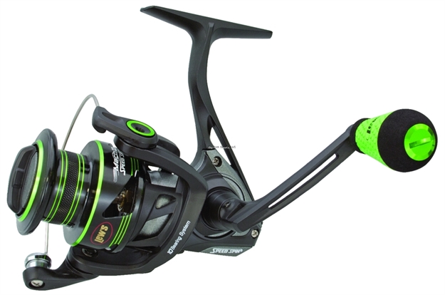 Picture of Lew's Mach II Speed Spin Spinning Reel, Rev Handle, Front Drag, 9 BB + 1 Rb, 6.2:1 Ratio, 145/10, 9.8 Oz.