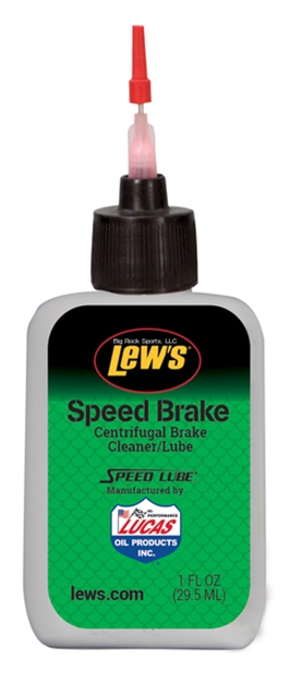 Picture of Lew's Speed Reel High Performance Lucas Oil, Speed Brake Centrifugal Brake Cleaner/Lube,  1Oz. Bottle With Needle Applicator