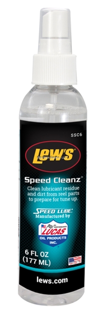 Picture of Lew's Speed Reel High Performance Lucas Oil, Speed Cleanz High Quality Gentle Solvent Cleaner,  6Oz. Spray Bottle