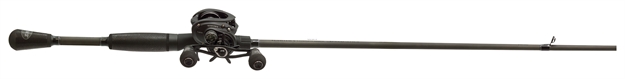 Picture of Lew's Tlcb1sh70m Custom Black Lfs Baitcasting Combo - 7' M Rod