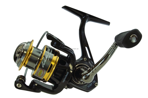 Picture of Lew's Wally Marshall Signature Spin Reel, Ambi, 5Bb + 1Rb, 5.2:1 Ratio, Alum Spool, Mono 6/120